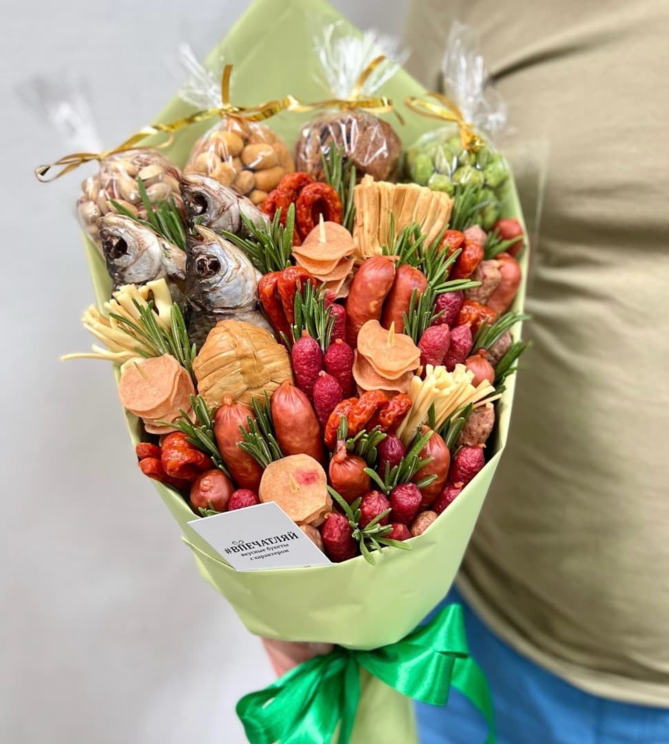 Мужской букет «Пенный день»